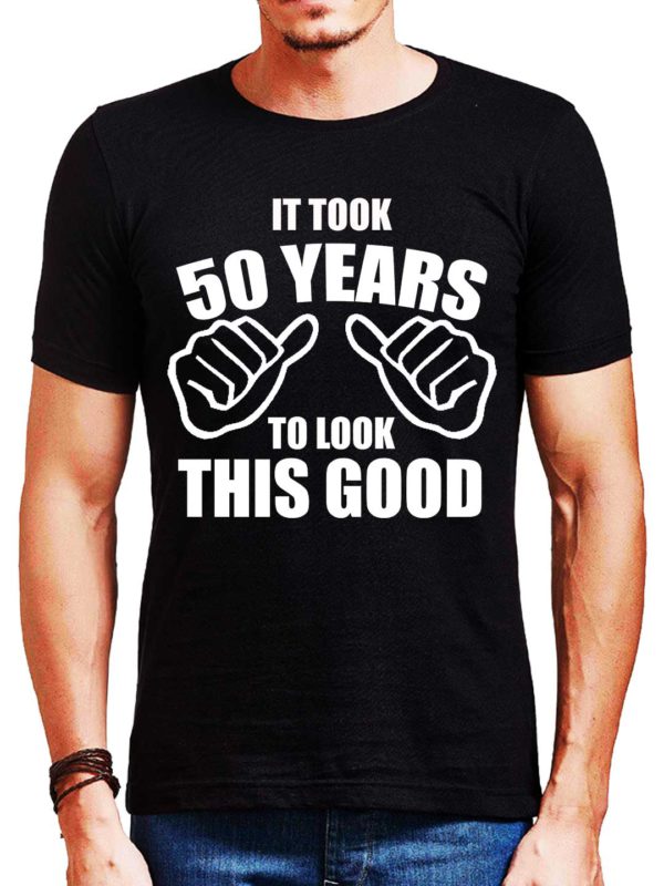 50 Years T-Shirts for Men