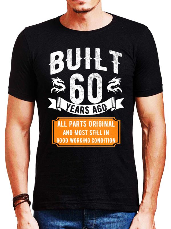 60 Years T-Shirts for Men