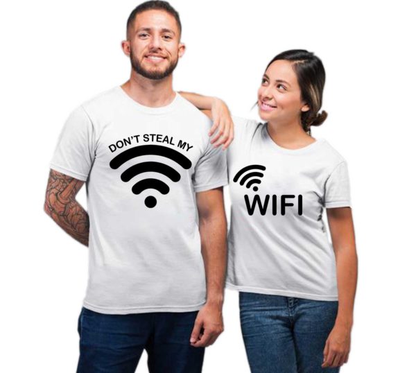 WIFI Couple T-Shirts