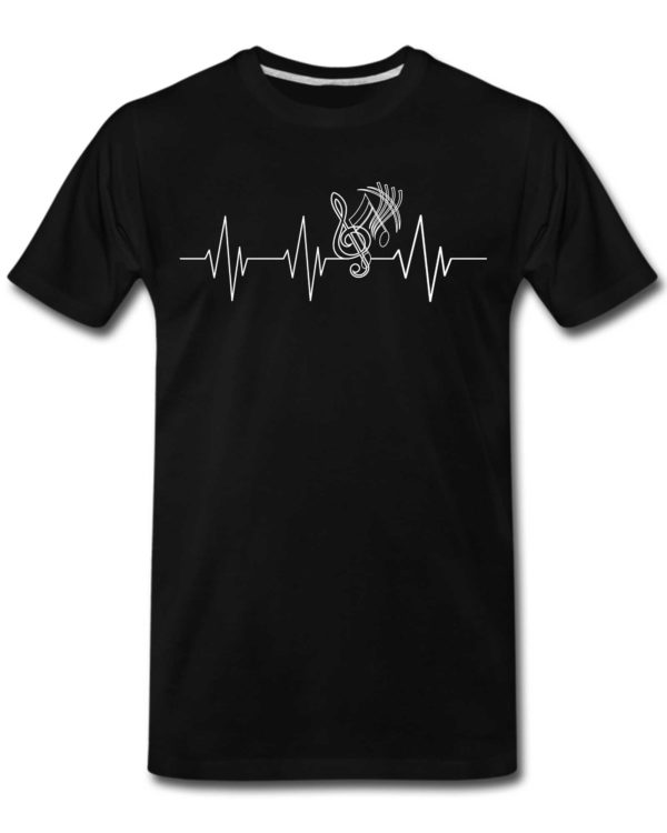 Heartbeat Music T-Shirts for Men