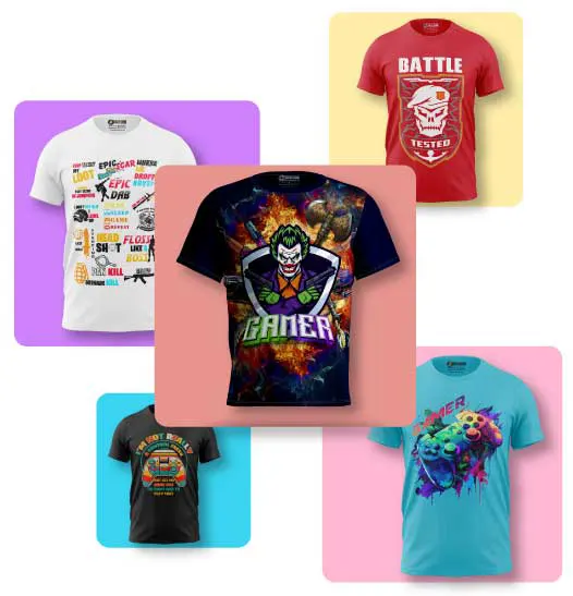 B3.2 Boys Gamer T Shirts