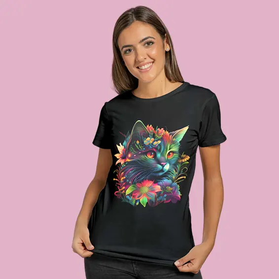 Womens-Cat-T-Shirts